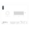 Midwest Fastener Coupling Nut, 5/8"-18, Steel, Grade 2, Zinc Plated, 2-1/8 in Lg, 13/16 in Hex Wd, 3 PK 76247 - alternate 2
